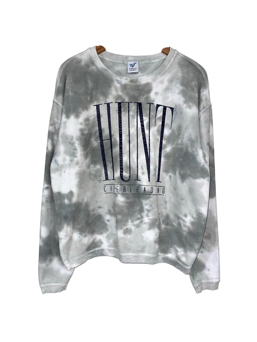 Varsity Spirit Hunt Cheerleading Ribbed Pullover Sweatshirt Size Medium